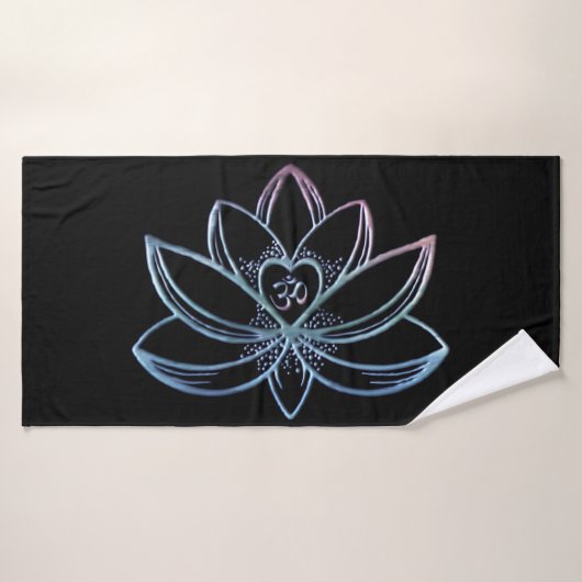 Gradient Lotus  Badhanddoek (Badhanddoek)