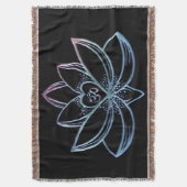 Gradient Lotus Deken (Voorkant Verticaal)