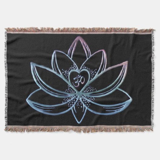 Gradient Lotus Deken (Voorkant)