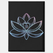 Gradient Lotus Magneet (Voorkant)