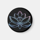 Gradient Lotus Magneet (Voorkant)