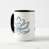 Gradient Lotus Mok (Voorkant links)