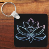 Gradient Lotus  Sleutelhanger (Voorkant)