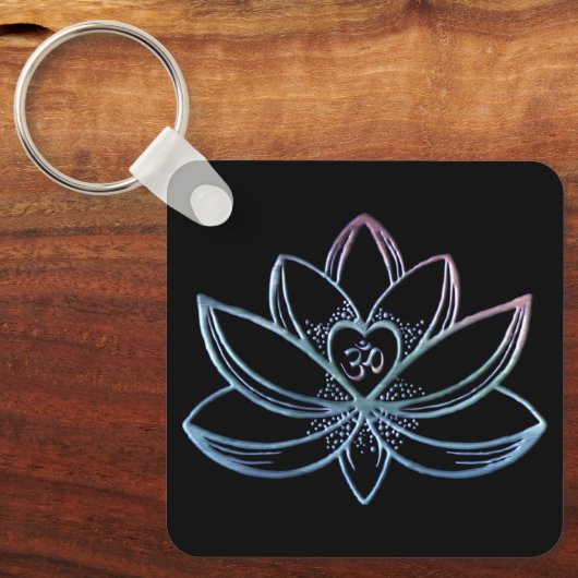 Gradient Lotus  Sleutelhanger (Voorkant)