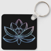 Gradient Lotus  Sleutelhanger (Achterkant)