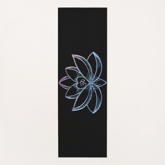 Gradient Lotus  Yogamat (Voorkant)