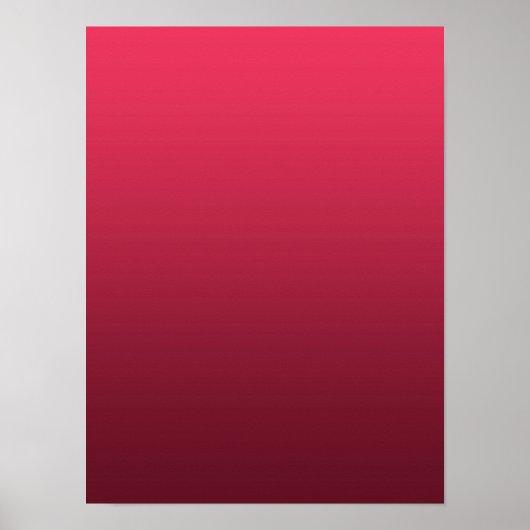 Gradiënt Magenta - diep naar licht | Seizoensstemm Poster (Voorkant)