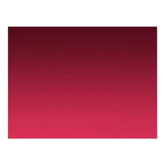 Gradiënt Magenta - licht naar diep | Seizoensstemm Perfect Poster (Voorkant)