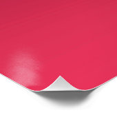 Gradiënt Magenta - licht naar diep | Seizoensstemm Perfect Poster (Hoek)