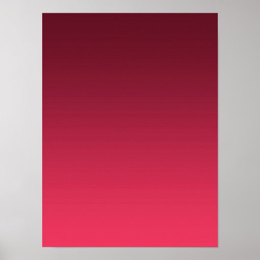 Gradiënt Magenta - licht tot diep | Seizoensstemmi Poster (Voorkant)