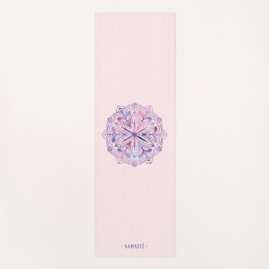 Gradiënt Mandala Lotus Bloem Yoga Mat [2] (Voorkant)