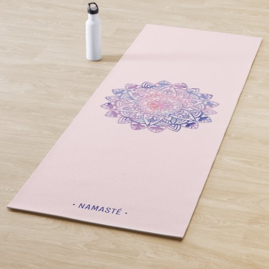Gradiënt Mandala Lotus Bloem Yoga Mat [3] (In situ)
