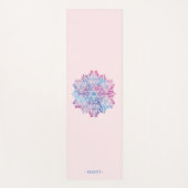 Gradiënt Mandala Lotus Bloem Yoga Mat [5] (Voorkant)