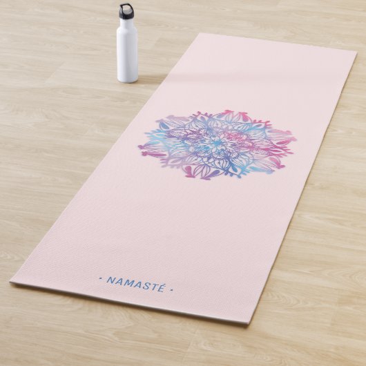 Gradiënt Mandala Lotus Bloem Yoga Mat [5] (In situ)