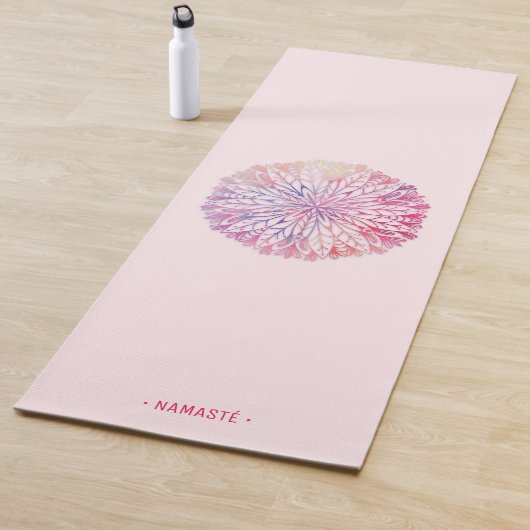 Gradiënt Mandala Lotus Bloem Yoga Mat [6] (In situ)
