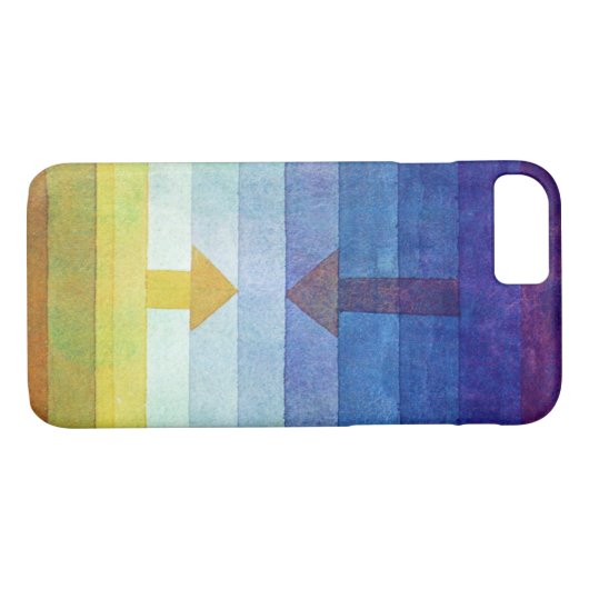 Gradiënt met Pijl, Paul Klee Case-Mate iPhone Case (Achterkant (Horizontaal))