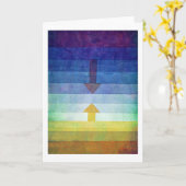 Gradiënt met Pijl, Paul Klee Kaart (Gele Bloem)