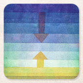 Gradiënt met Pijl, Paul Klee Kartonnen Onderzetters (Voorkant)