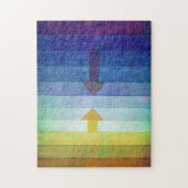 Gradiënt met Pijl, Paul Klee Legpuzzel (Verticaal)
