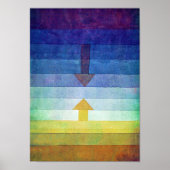 Gradiënt met Pijl, Paul Klee Poster (Voorkant)