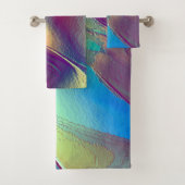 Gradiënt met rotskleurige duin met zacht helder bad handdoek (Insitu)