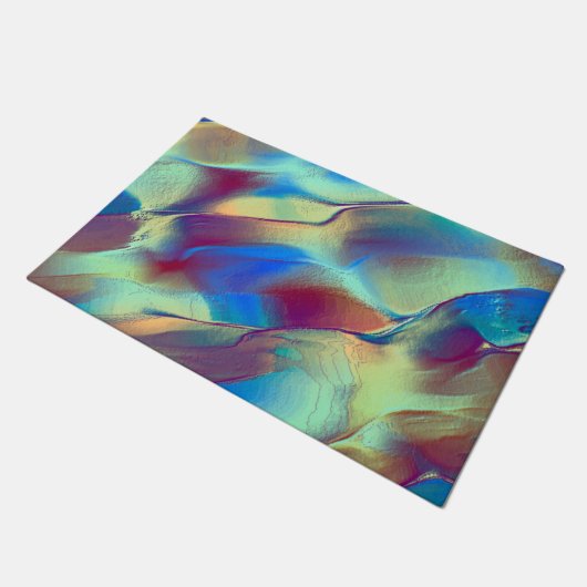 Gradiënt met rotskleurige duin met zacht helder deurmat (Schuin)