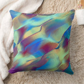 Gradiënt met rotskleurige duin met zacht helder kussen (Deken)