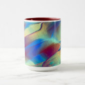 Gradiënt met rotskleurige duin met zacht helder mok (Midden)