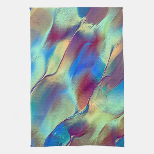 Gradiënt met rotskleurige duin met zacht helder theedoek (Verticaal)