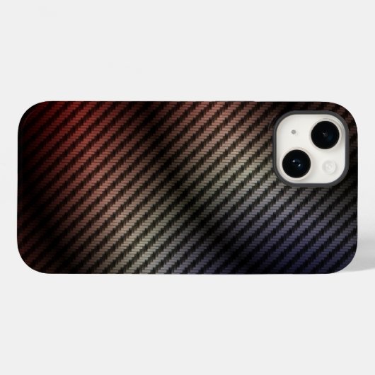 Gradiënt Metaal Grate Case-Mate iPhone Case (Achterkant (horizontaal))
