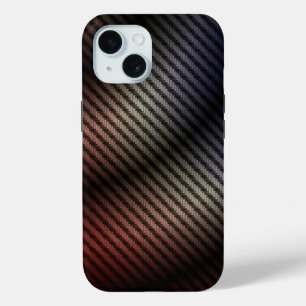 Gradiënt Metaal Rooster iPhone 15 Case