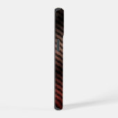 Gradiënt Metaal Rooster iPhone 15 Case (Rechterkant)