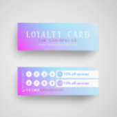 Gradient Mini Loyalty Kaart