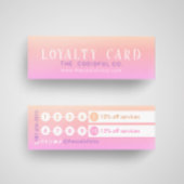 Gradient Mini Loyalty Kaart