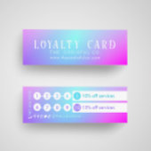 Gradient Mini Loyalty Kaart