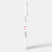 Gradient Mountain Forest iPhone Case (Achterkant / Rechts)