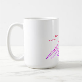 Gradient Mug "Vivid Peaks & Moon" Koffiemok