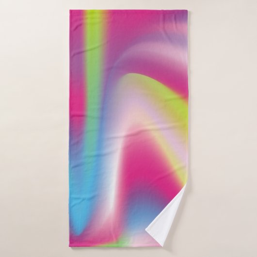 Gradient multicolored backgroundabstract, art, bac badhanddoek (Badhanddoek)