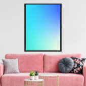 Gradiënt muurkunst ontwerp canvas afdruk (Insitu (Woonkamer))