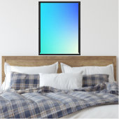 Gradiënt muurkunst ontwerp canvas afdruk (Insitu (Slaapkamer))