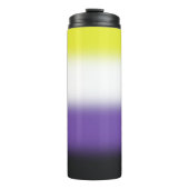 Gradient Non-binaire Pride  Thermosbeker (Voorkant)