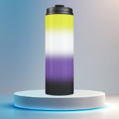 Gradient Non-binaire Pride Thermosbeker