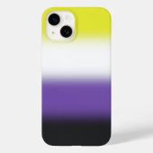 Gradiënt Nonbinary Pride Flag – Nonbinary Flag Case-Mate iPhone Case (Achterkant)