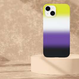 Gradiënt Nonbinary Pride Flag – Nonbinary Flag Case-Mate iPhone 14 Hoesje