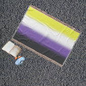 Gradiënt Nonbinary Pride Flag – Nonbinary Flag Deken