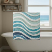 Gradient Ocean Waves Coastal Pattern ID1197 Tegeltje
