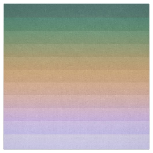 Gradiënt ombre stripe met zachte, troebele groene  stof (Swatch)