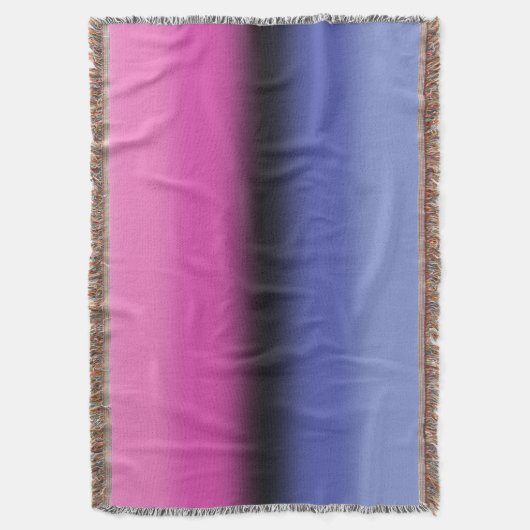 Gradient Omnisexual Pride Flag – Omnisexual Flag Deken (Voorkant Verticaal)