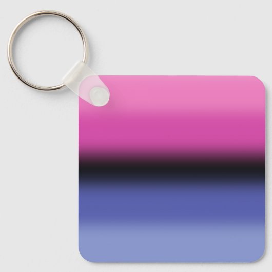 Gradient Omnisexual Pride Flag – Omnisexual Flag Sleutelhanger (Voorkant)