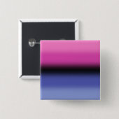 Gradient Omnisexual Pride Flag – Omnisexual Flag Vierkante Button 5,1 Cm (Voorkant /achterkant)